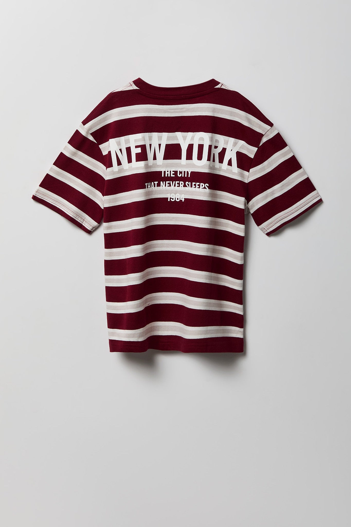 Boys City Graphic Striped T-Shirt