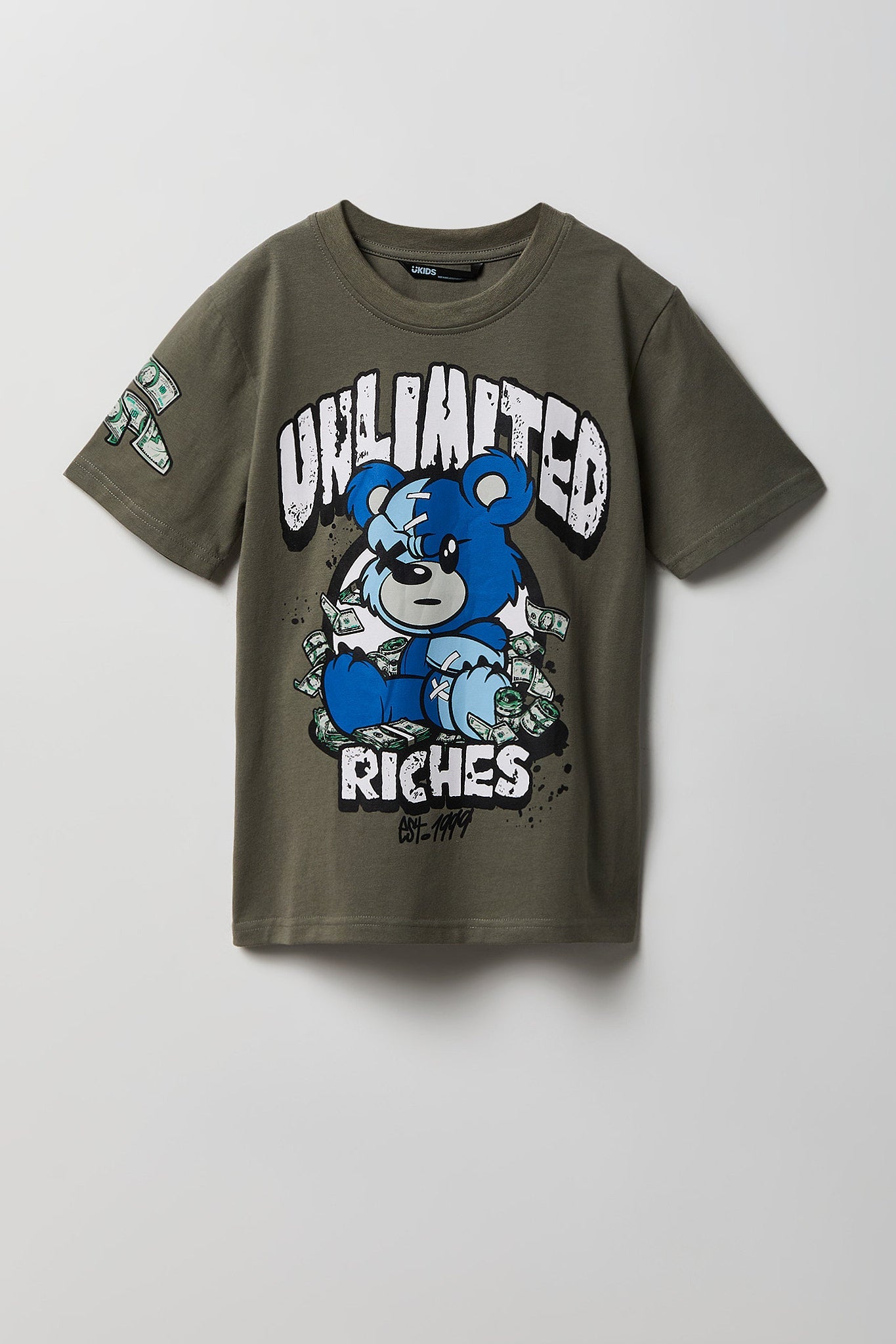 Kids Bear Graphic T-Shirt