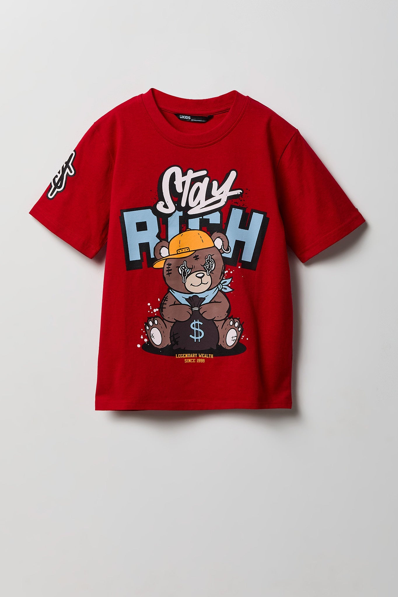 Kids Bear Graphic T-Shirt