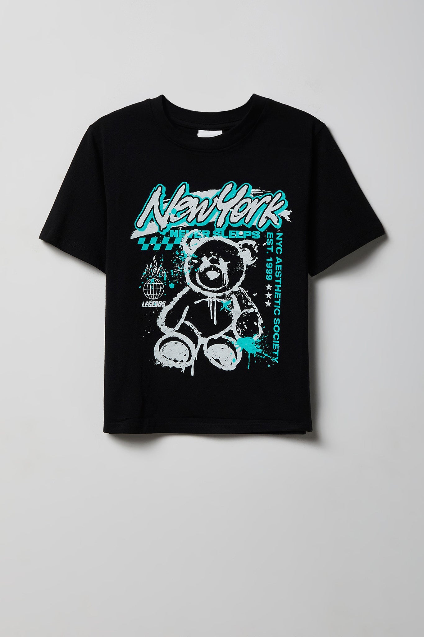 Kids Bear Graphic T-Shirt