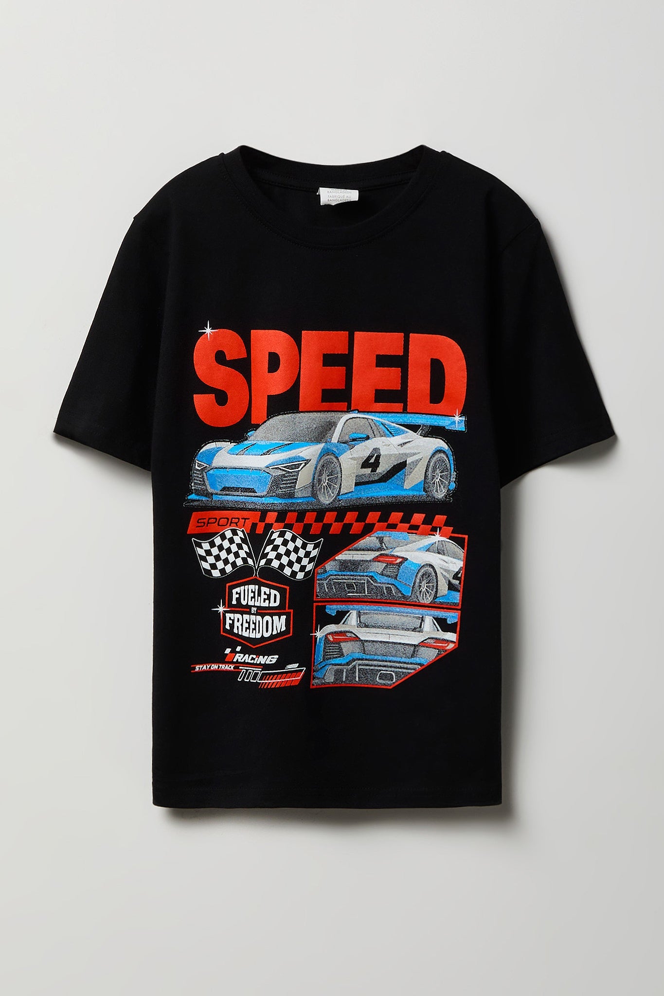 Boys Racing Graphic T-Shirt