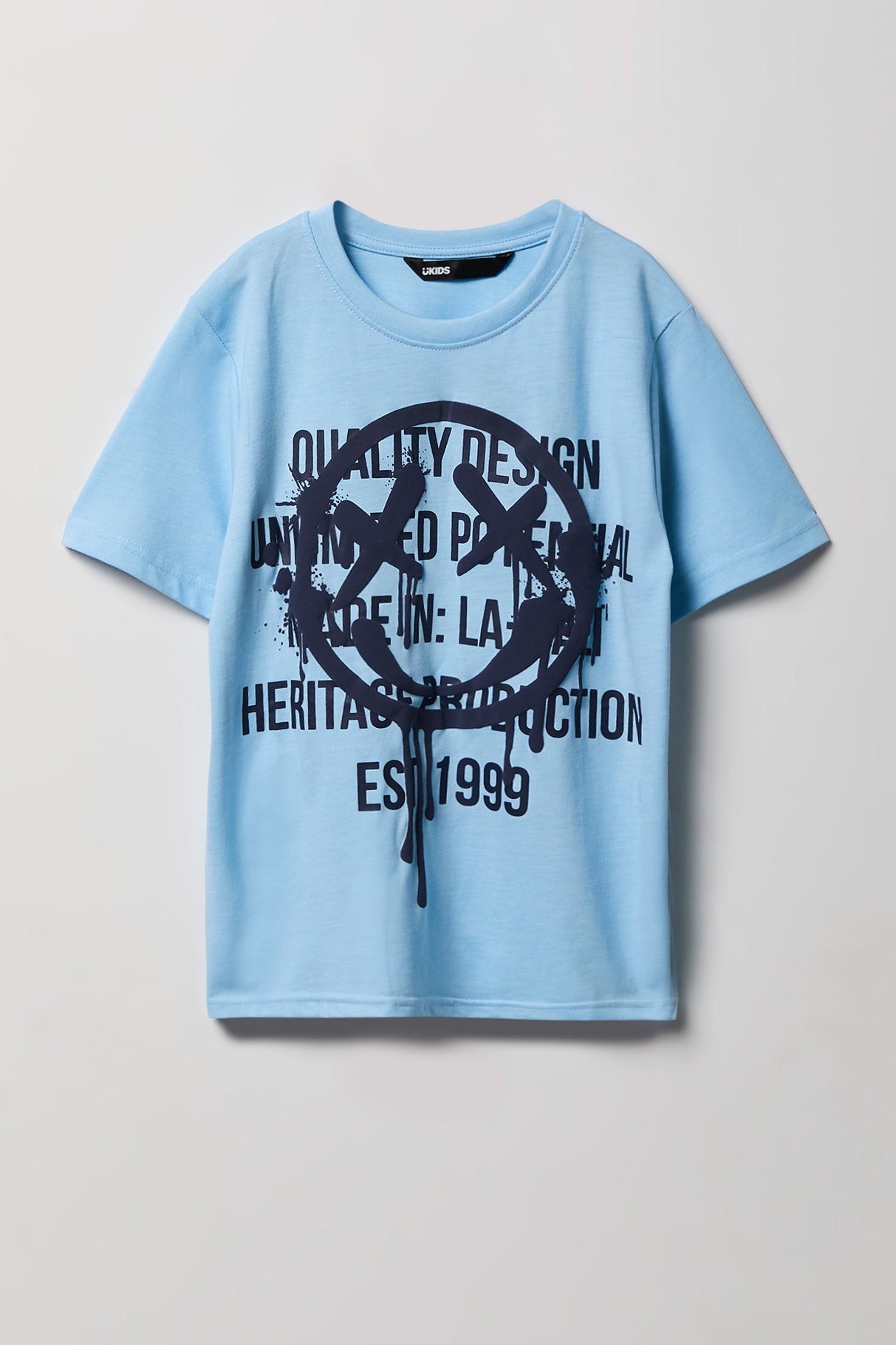 Kids Smiley Graphic T-Shirt
