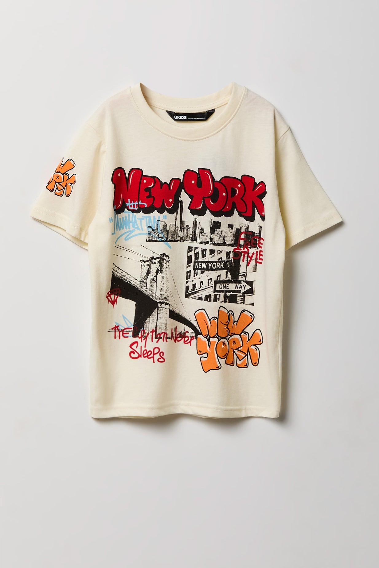 Kids Graffiti Graphic T-Shirt