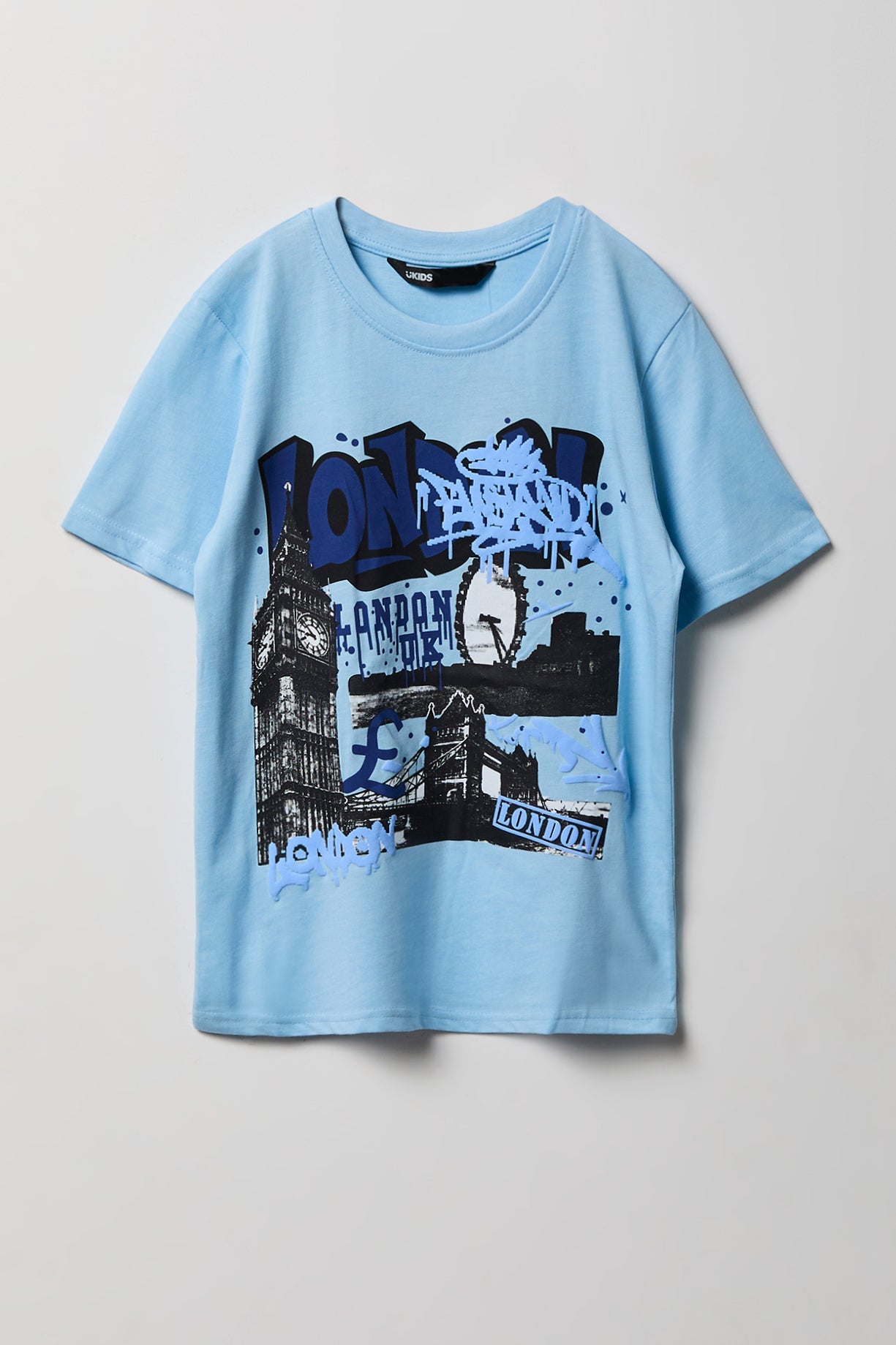 Kids Graffiti Graphic T-Shirt