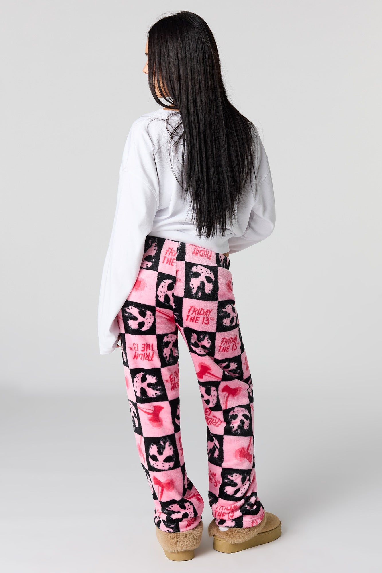 Plush Printed Pajama Pant
