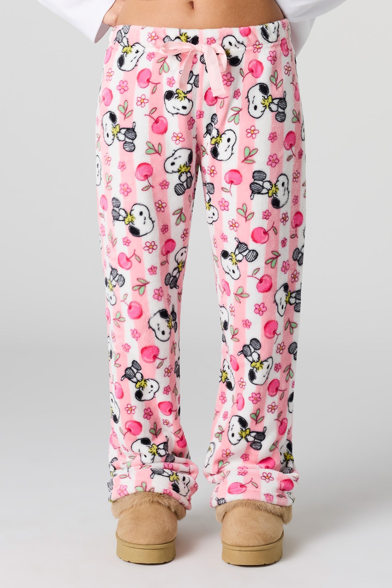 Plush Printed Pajama Pant