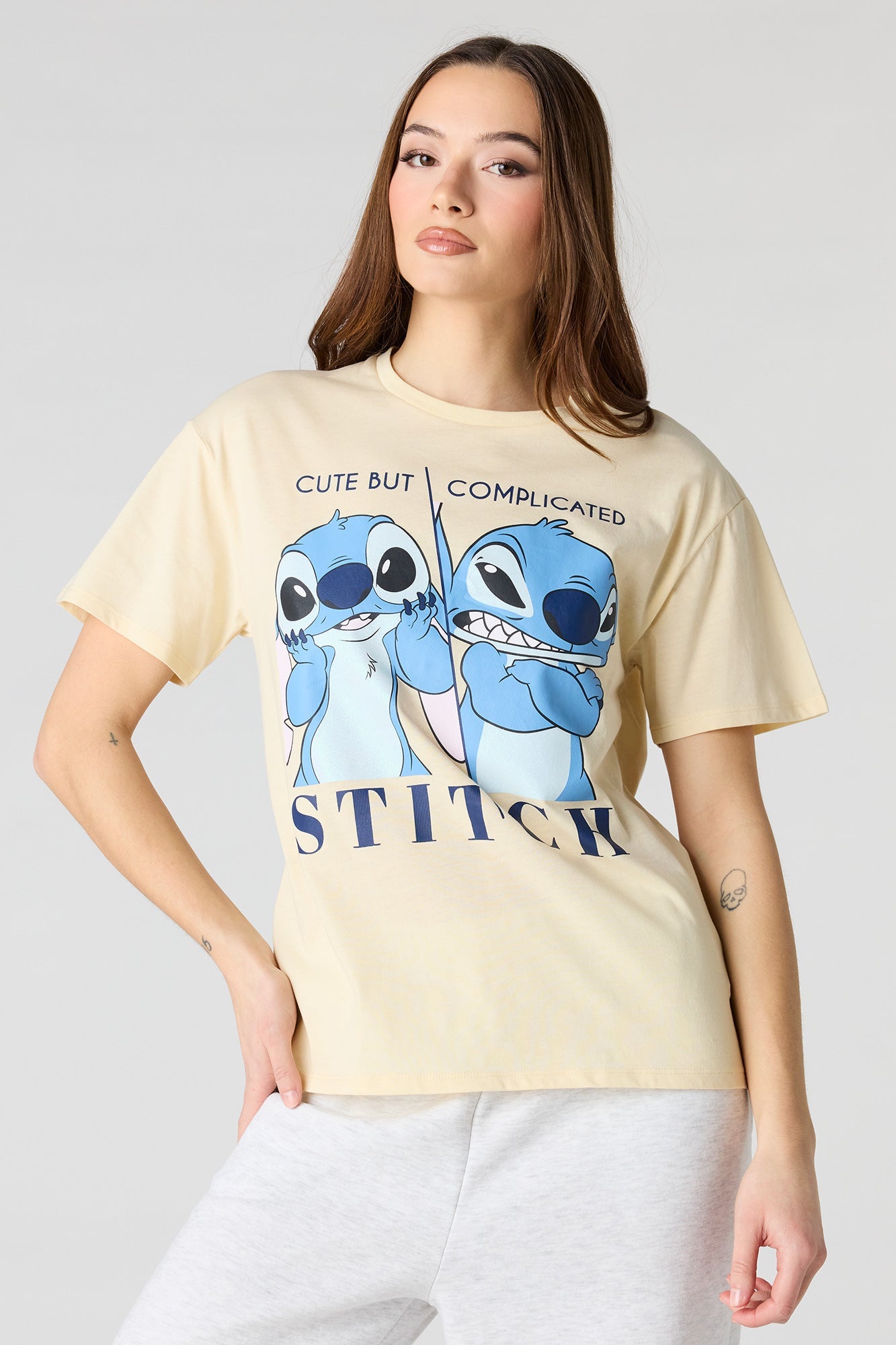 Stitch Graphic Boyfriend T-Shirt