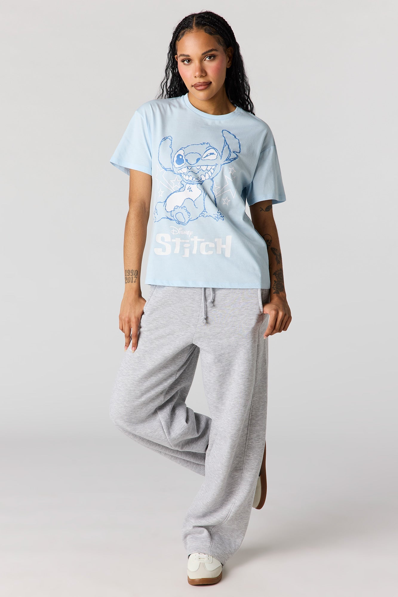 Stitch Graphic Boyfriend T-Shirt