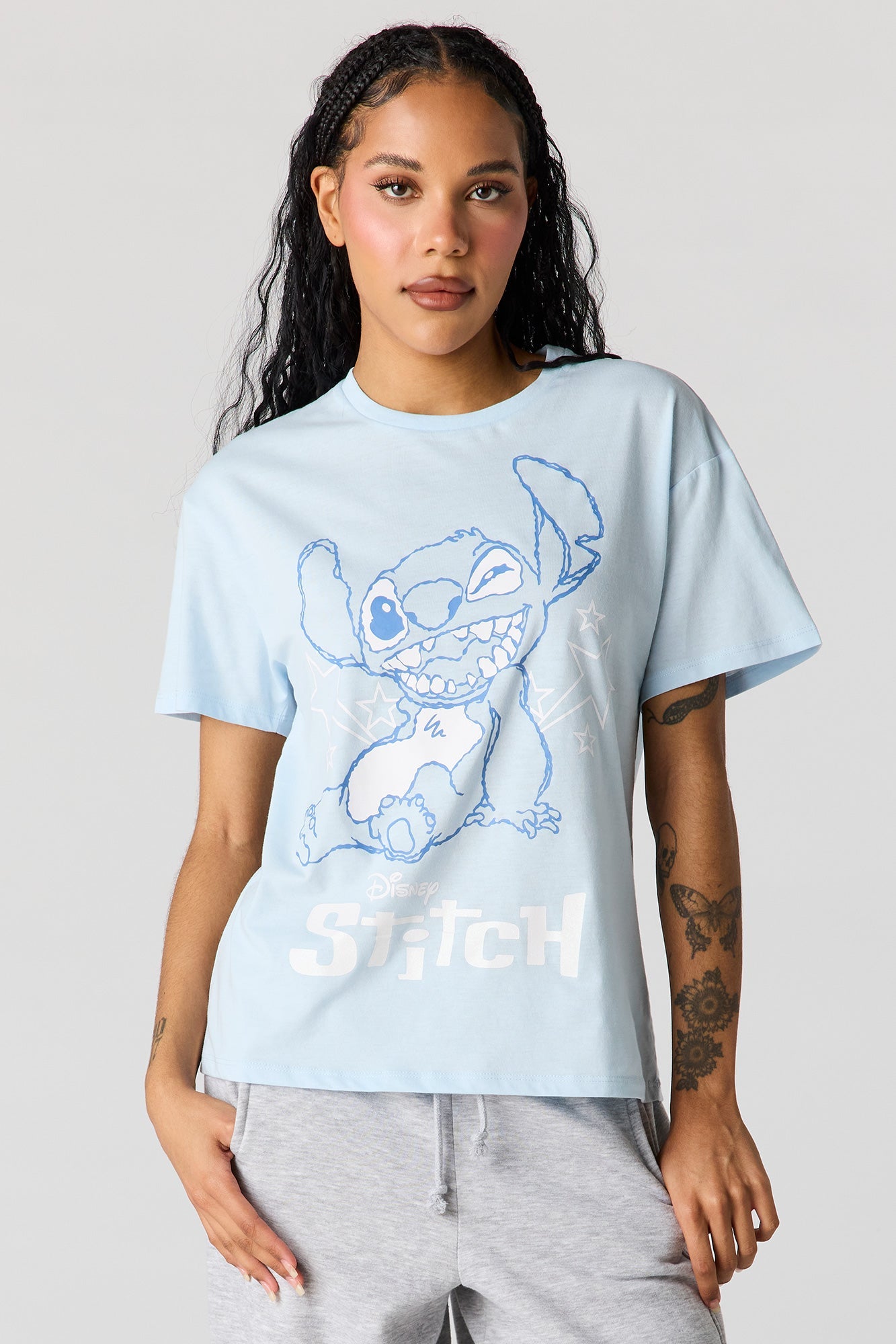 Stitch Graphic Boyfriend T-Shirt
