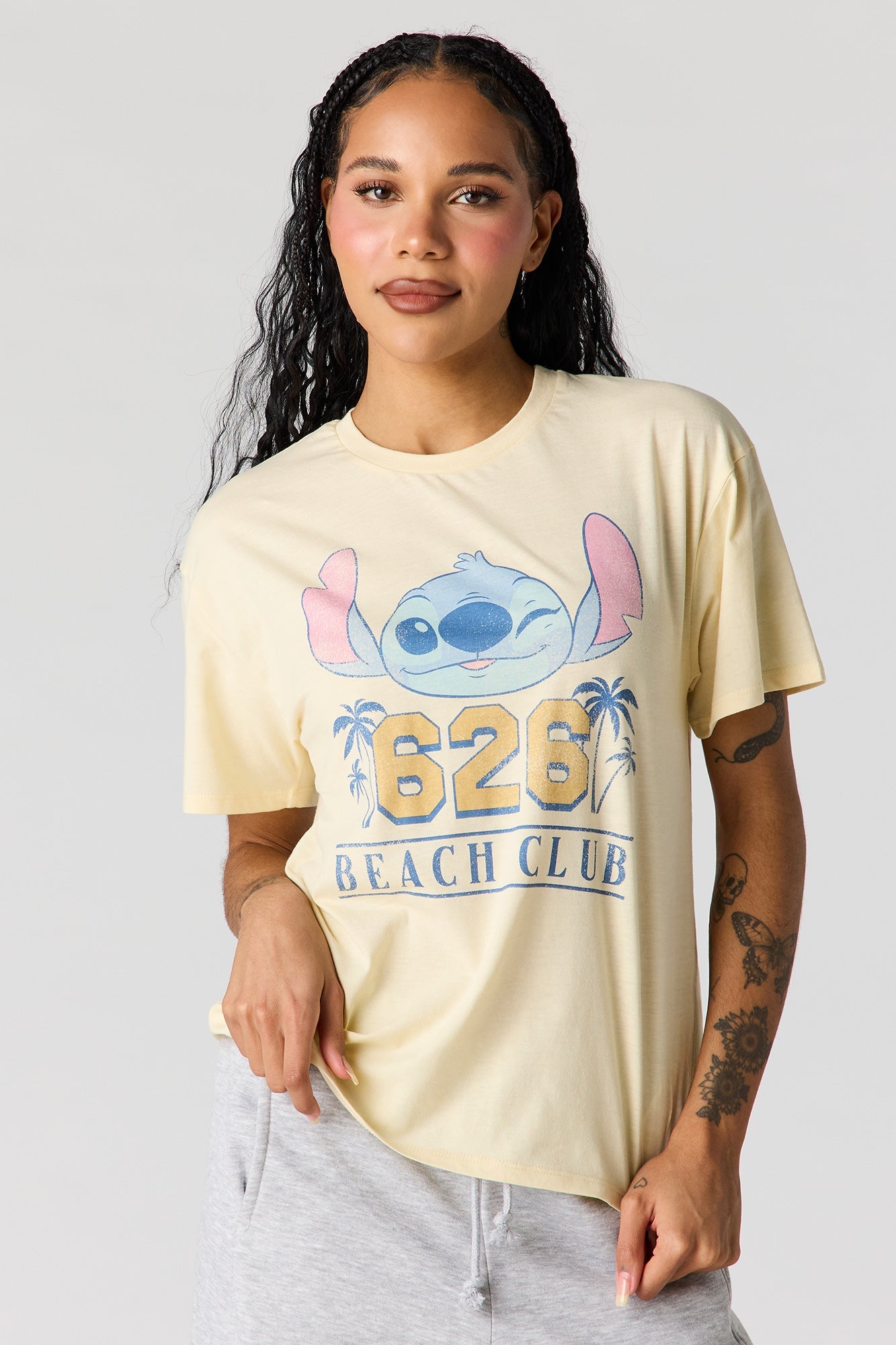 Stitch Graphic Boyfriend T-Shirt