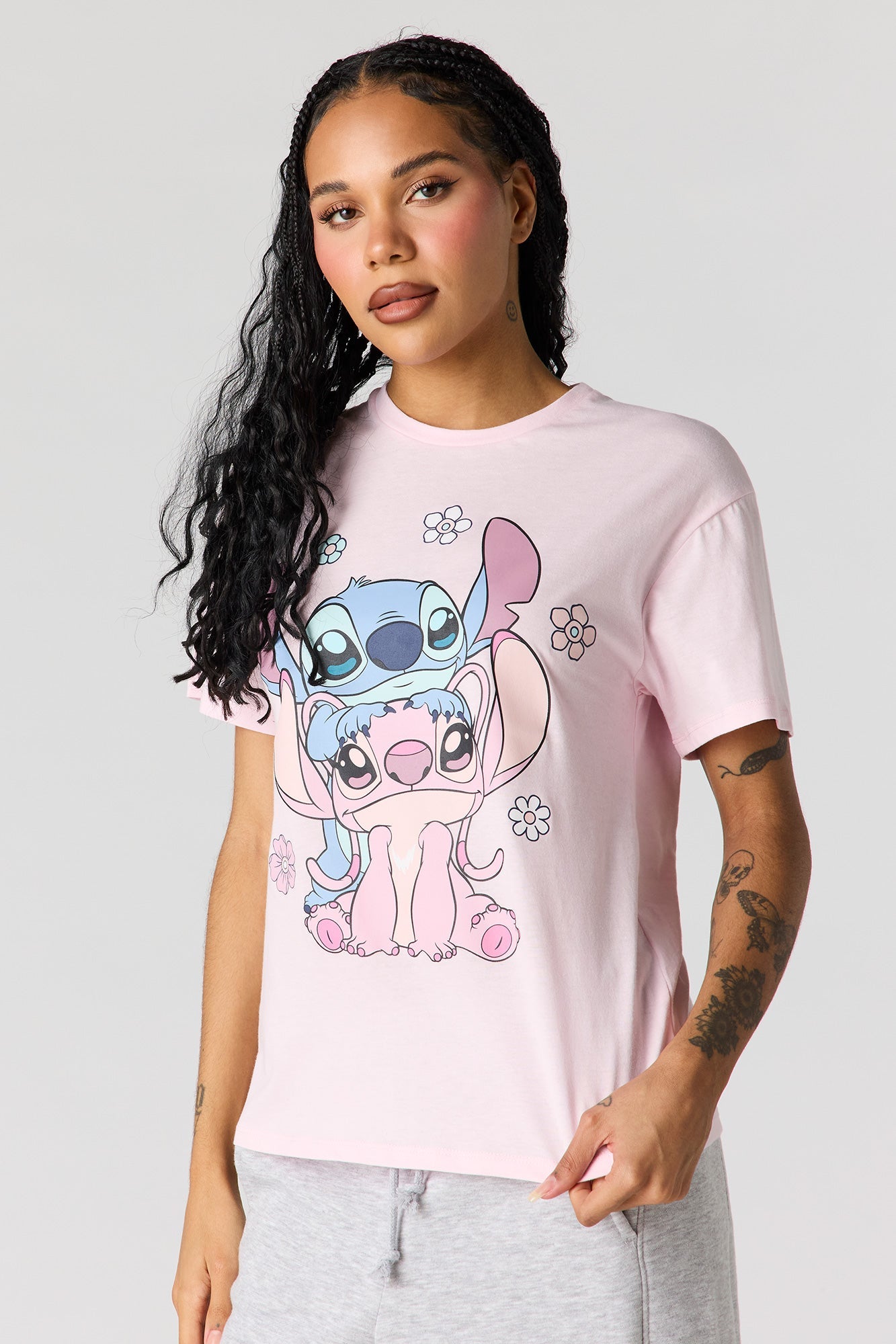 Stitch Graphic Boyfriend T-Shirt