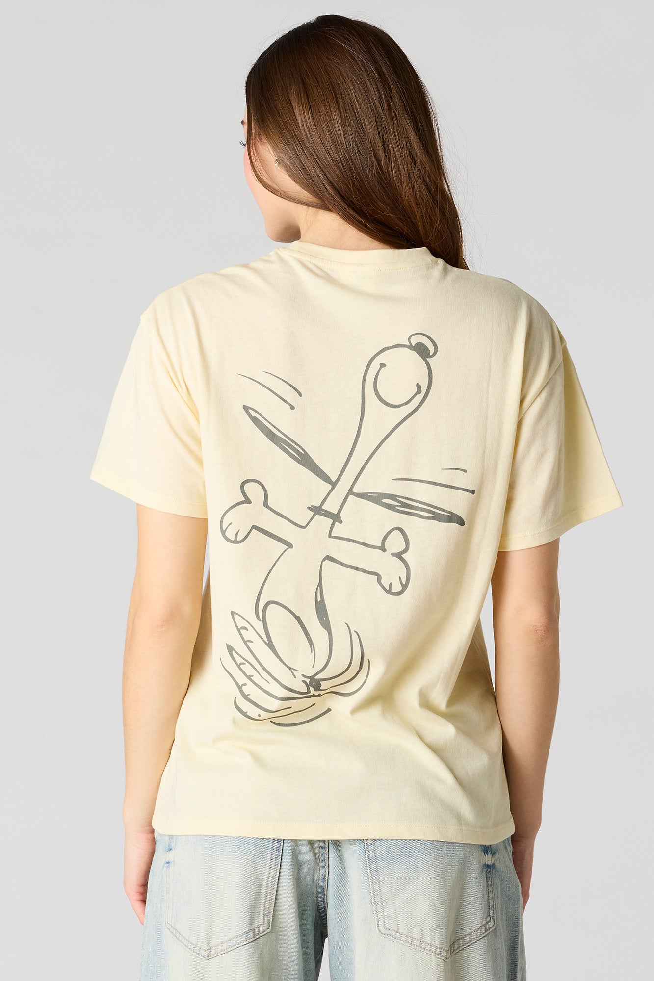 Peanuts Snoopy Graphic Boyfriend T-Shirt