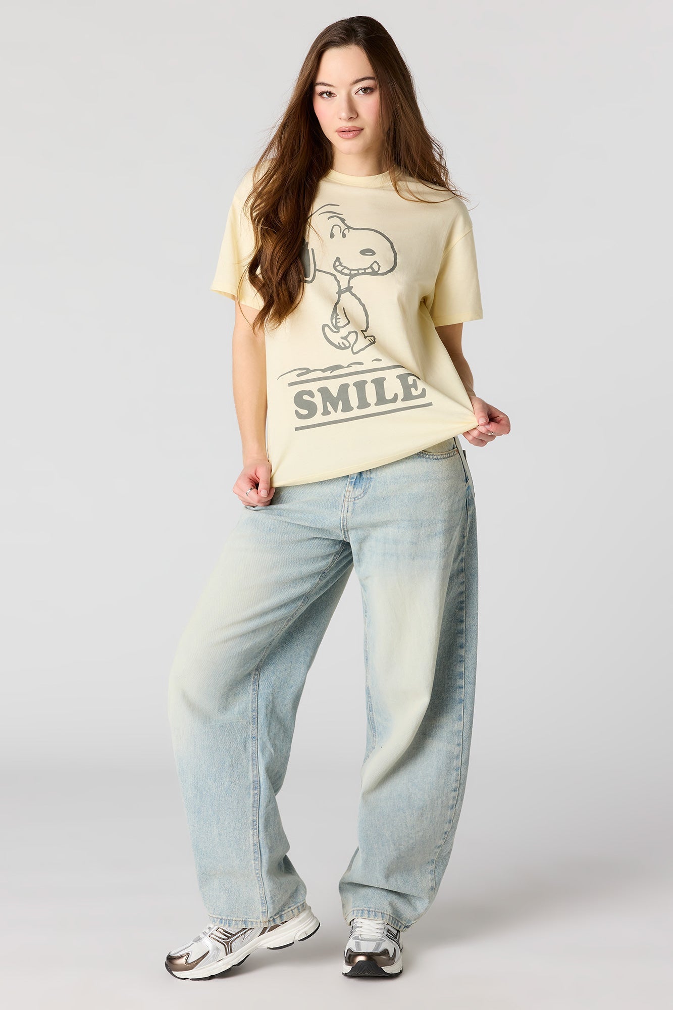 Peanuts Snoopy Graphic Boyfriend T-Shirt