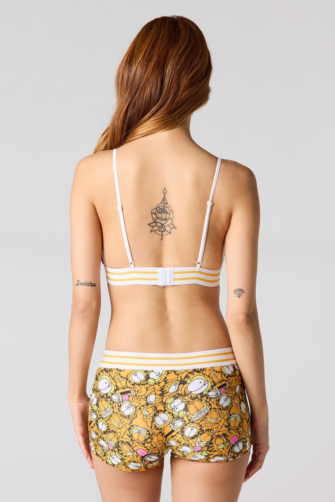Garfield Triangle Bra & Boy Short Set