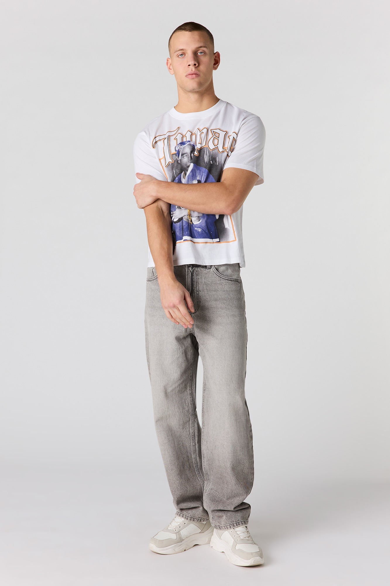 Tupac Puff Print T-Shirt
