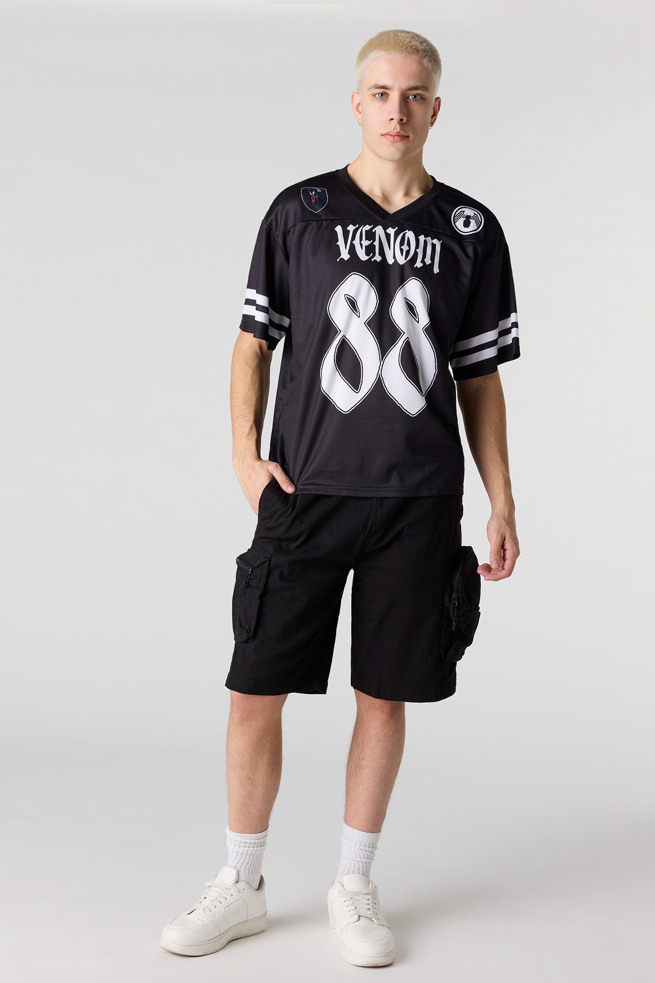 Venom Graphic Mesh Jersey