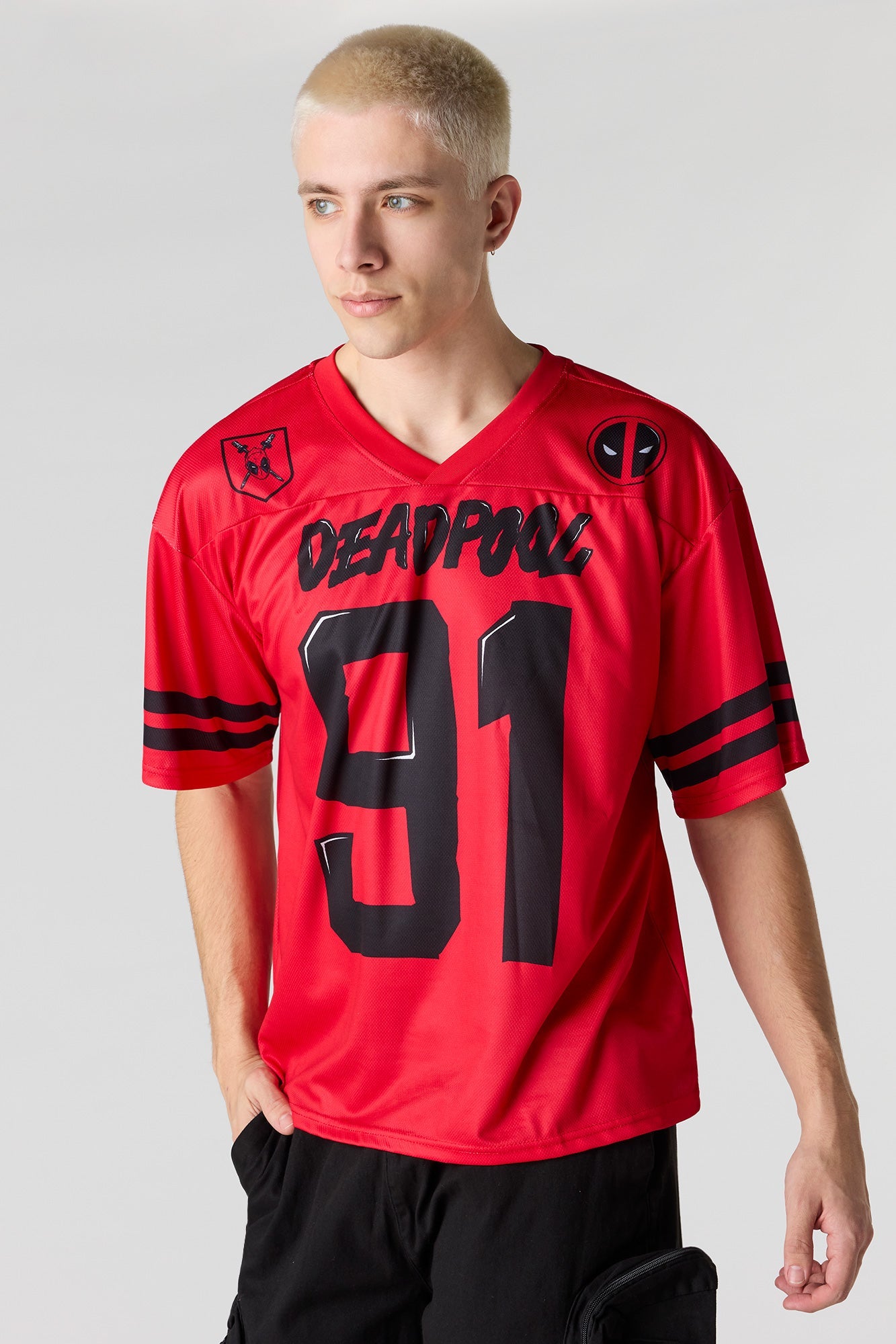 Deadpool Graphic Mesh Jersey