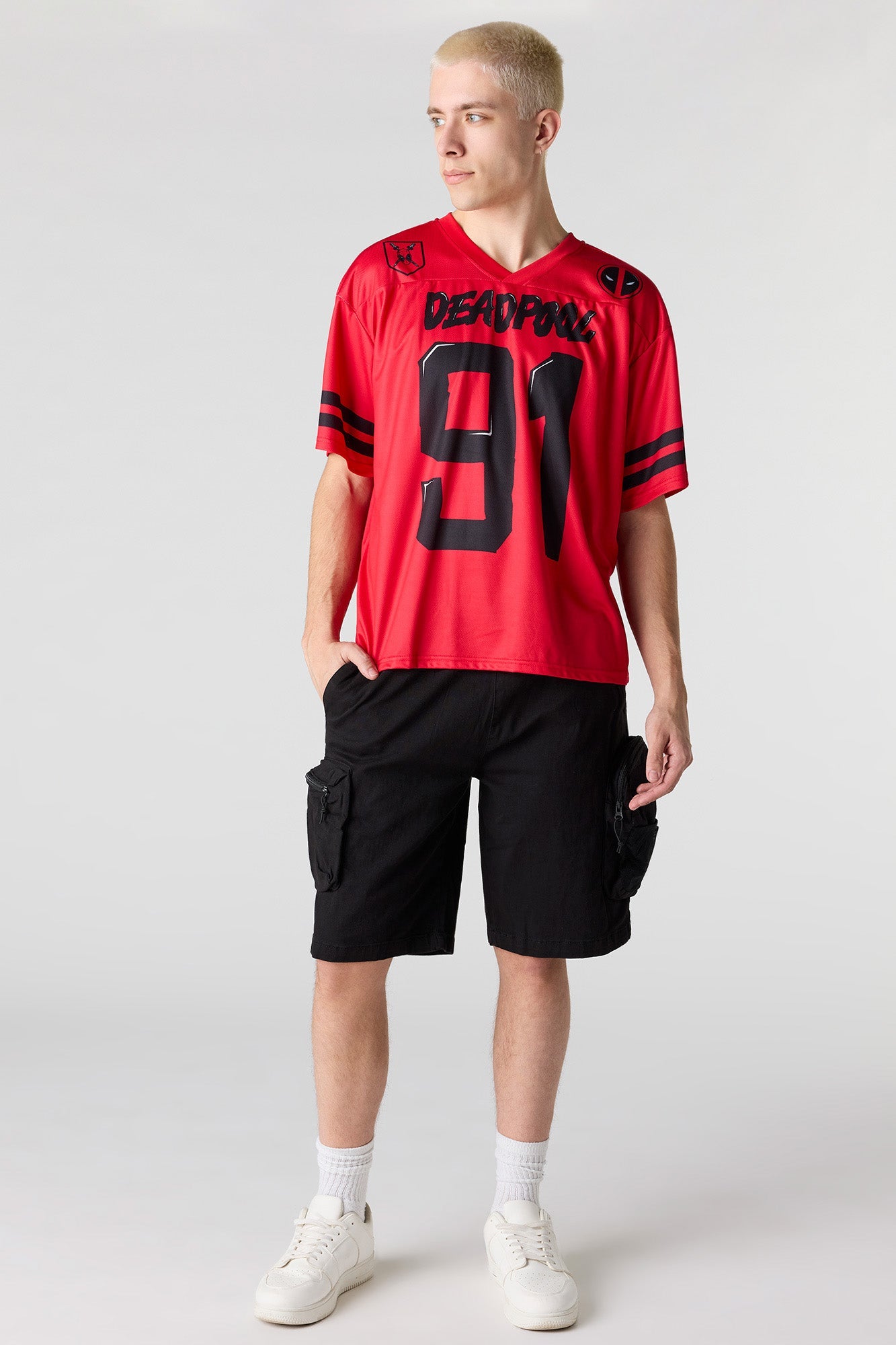 Deadpool Graphic Mesh Jersey