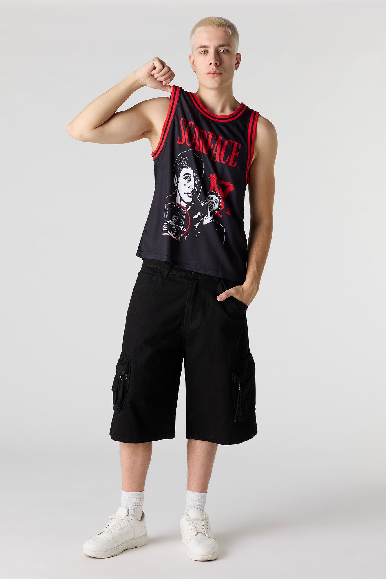 Scarface Graphic Mesh Jersey