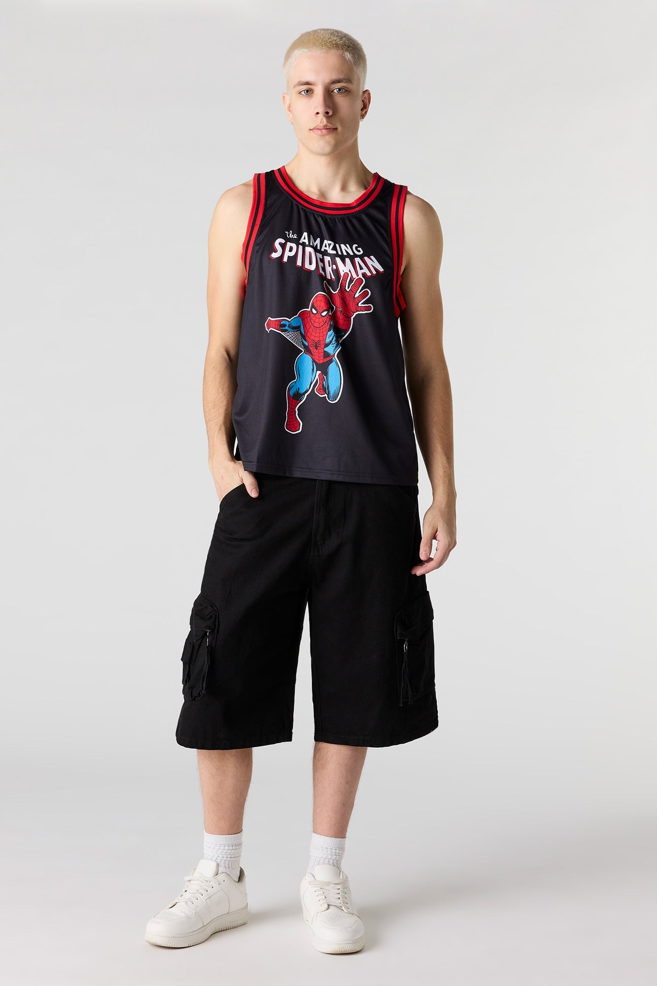 Spider-Man Graphic Mesh Jersey