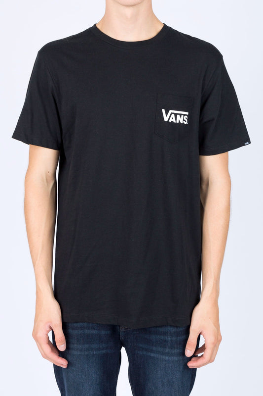 Vans Guys Off The Wall Classic Black Pocket Tee