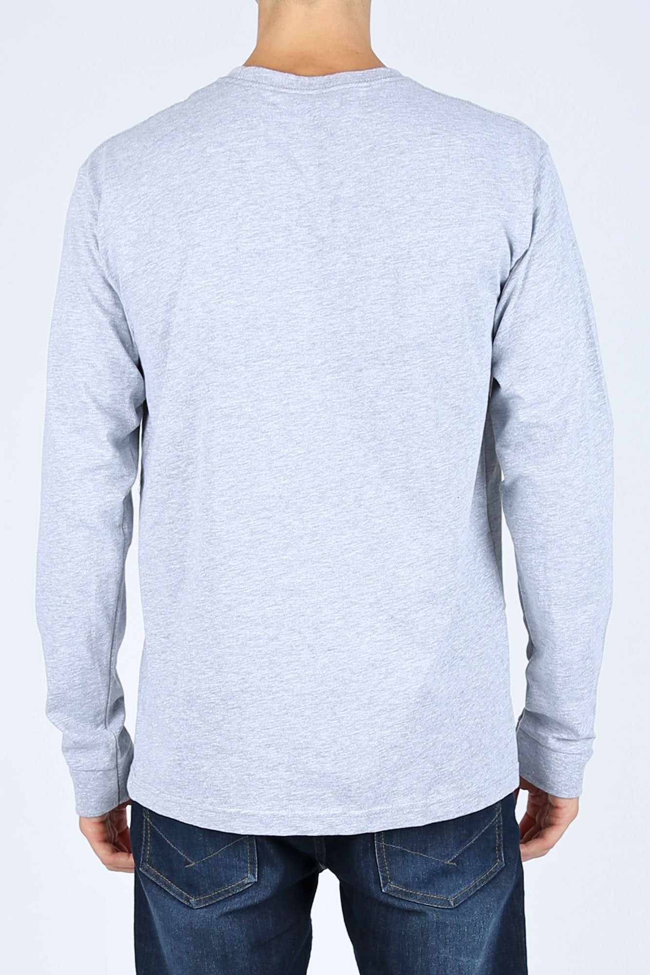 DC Guys Grey Headphase Long Sleeve Tee