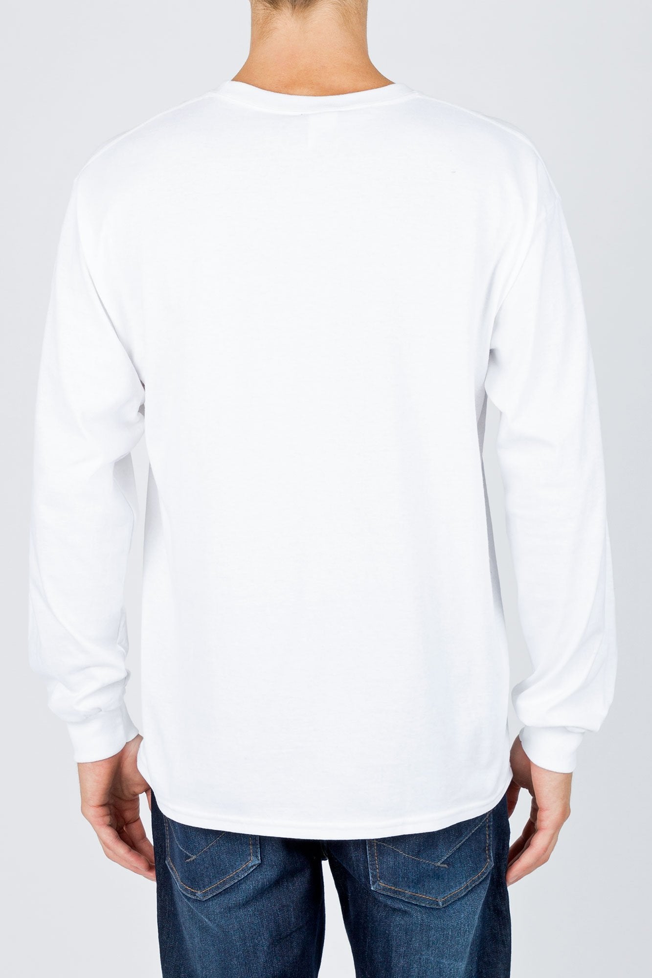 Thrasher Guys Tattoo White Long Sleeve Tee