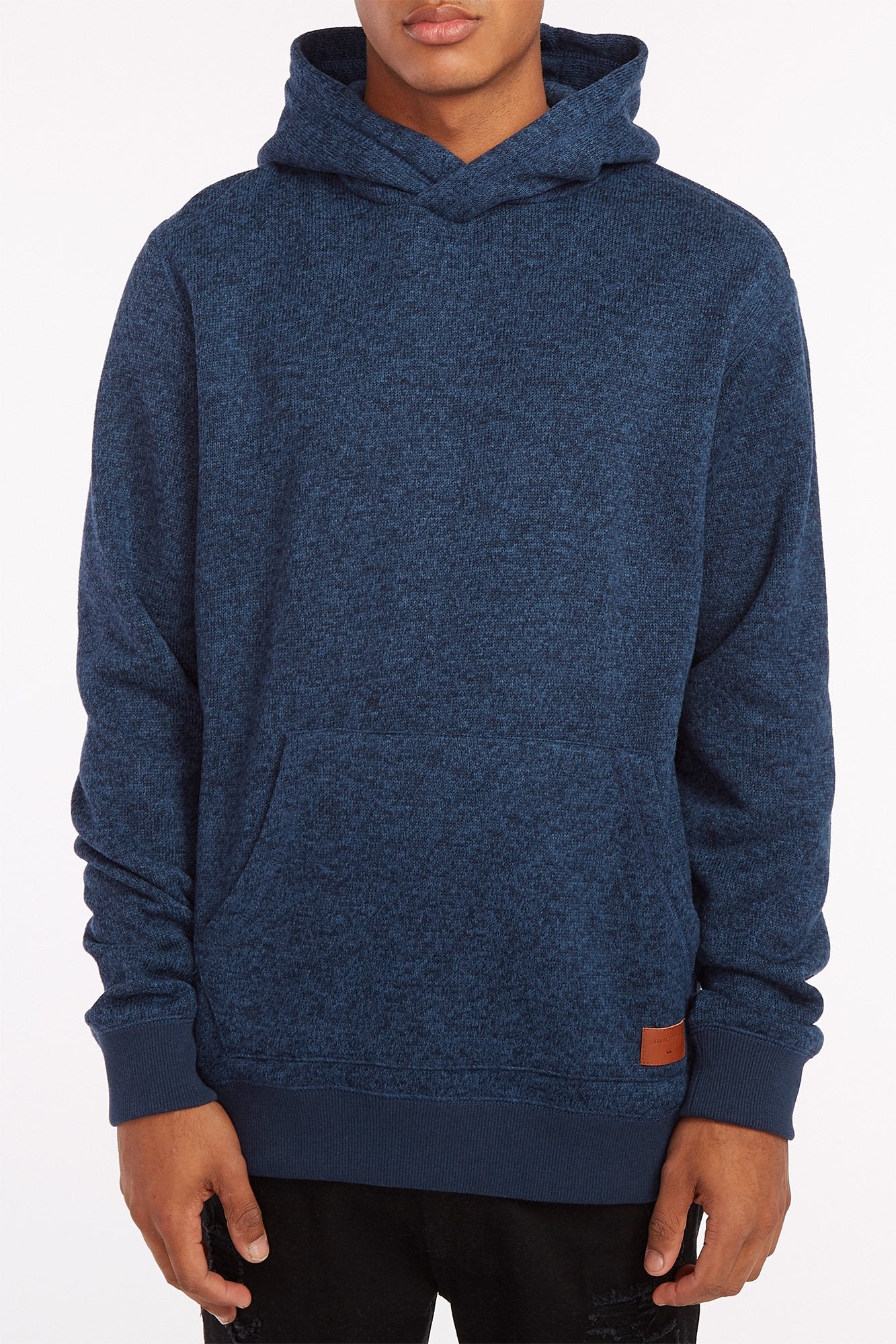 Quiksilver Keller Navy Polar Fleece Hoodie