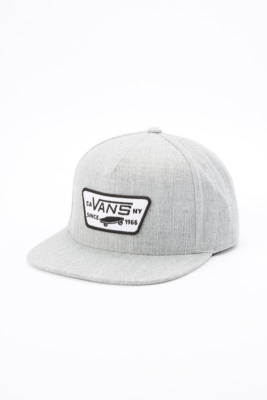 Vans Guys Full Patch Grey Snapback Cap