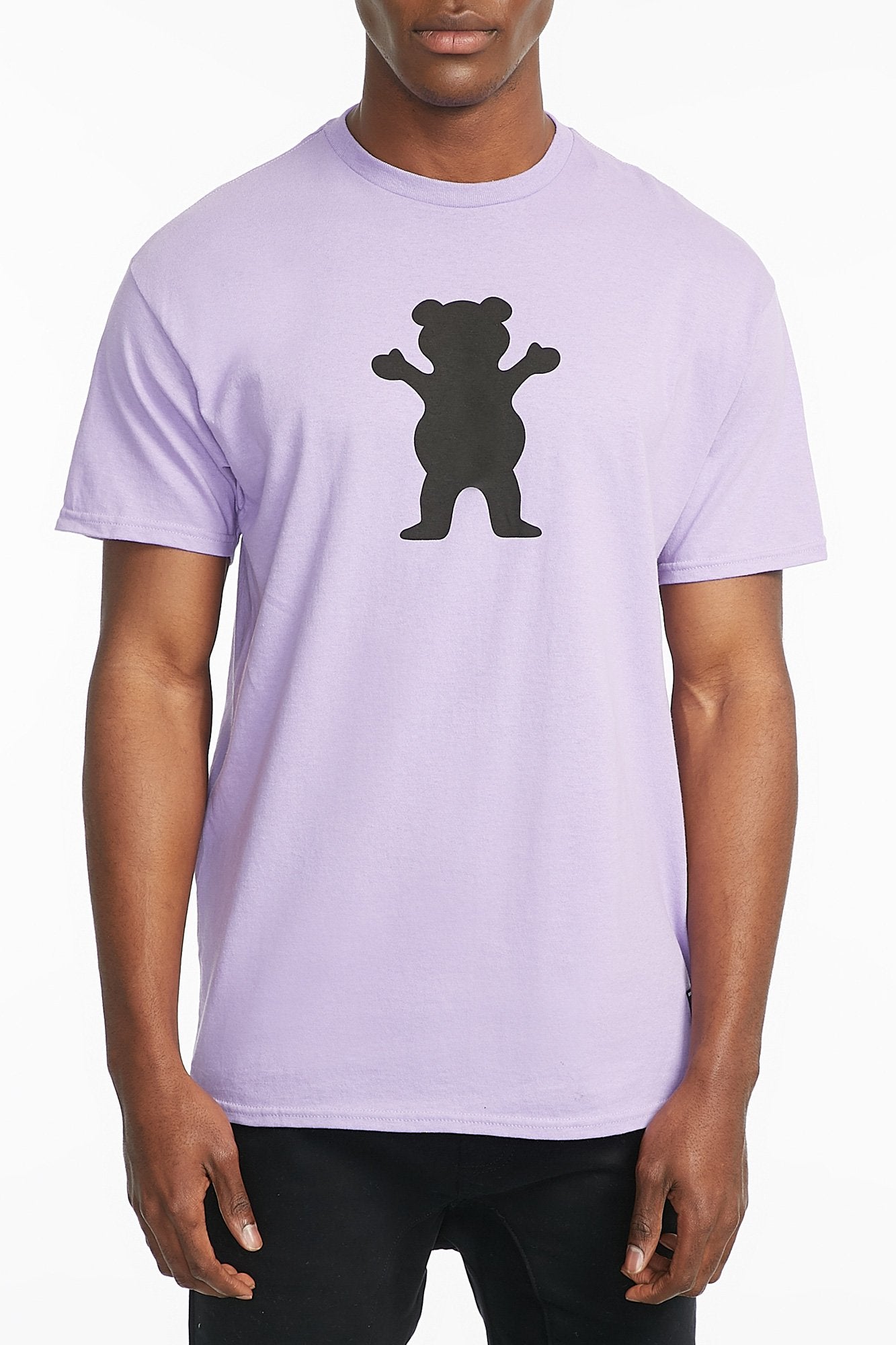 Grizzly Guys Purple Graphic Tee
