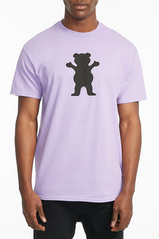 Grizzly Guys Purple Graphic Tee