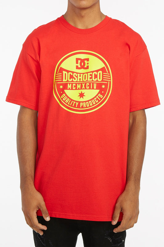 DC Guys Red Greenvy Short Sleeve Tee