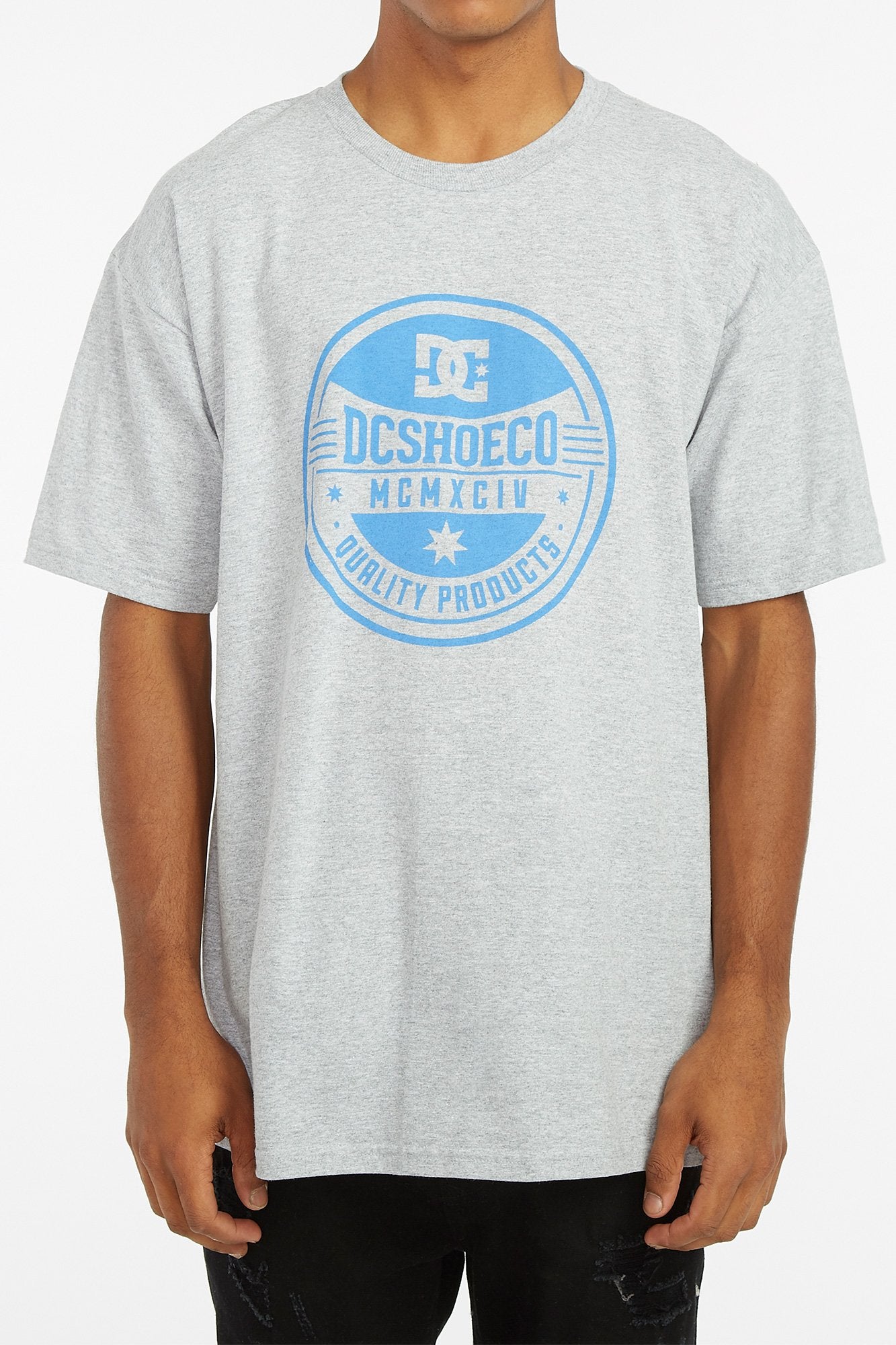 DC Guys Grey Greenvy Short Sleeve Tee