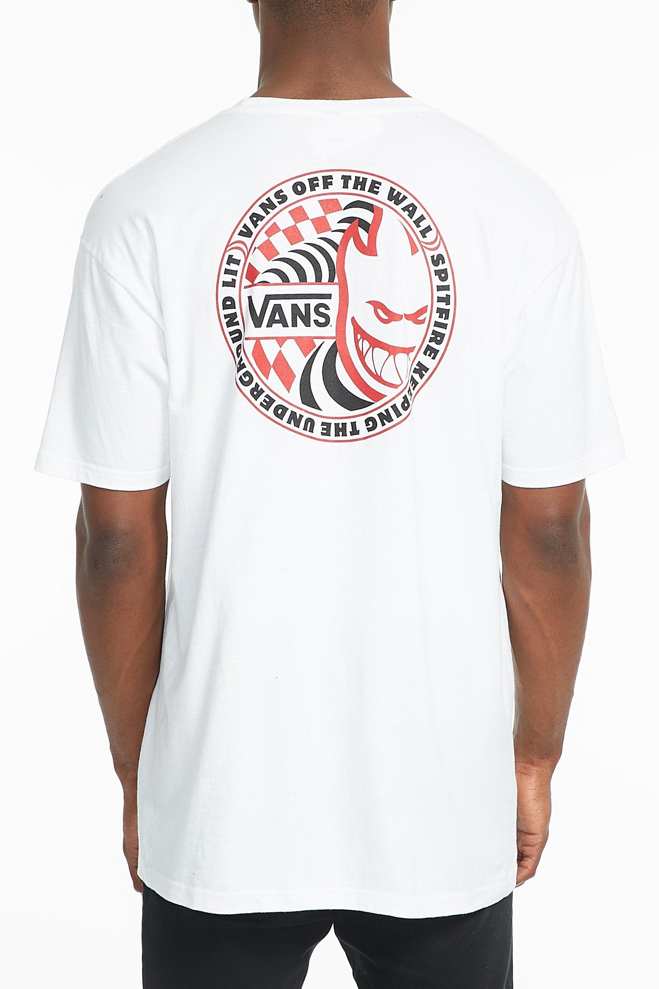 Vans x Spitfire Guys White Graphic Tee