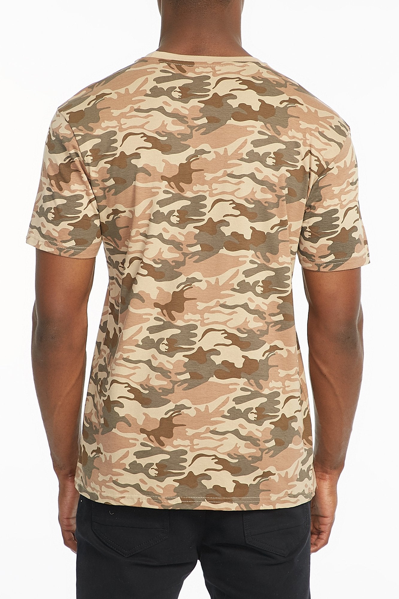 Guys Camo Short Sleeve Tee