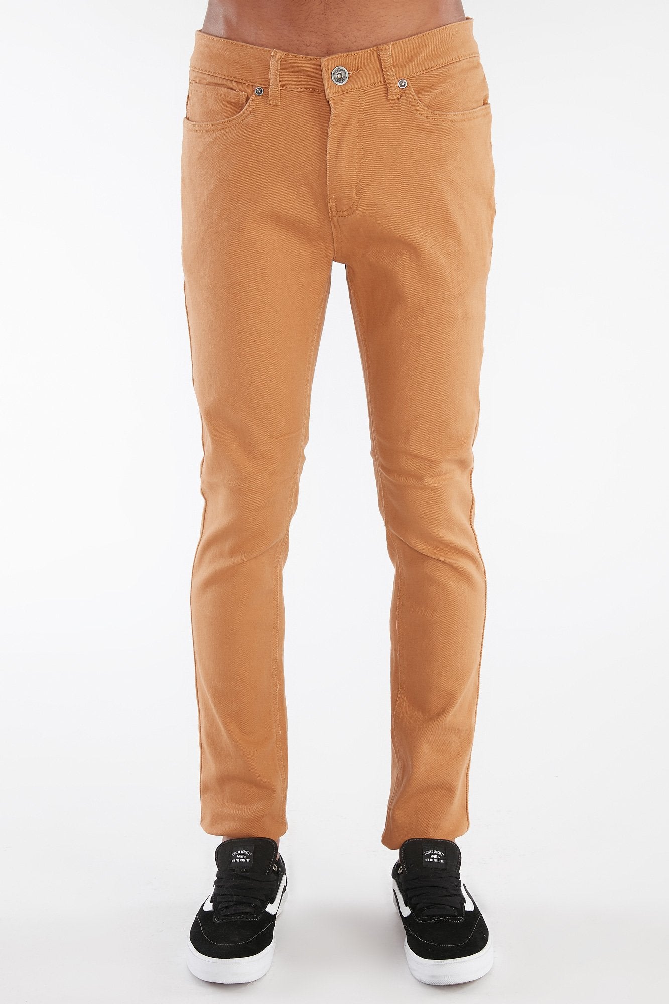 West49 Guys Skinny Bull Denim Mustard Pants