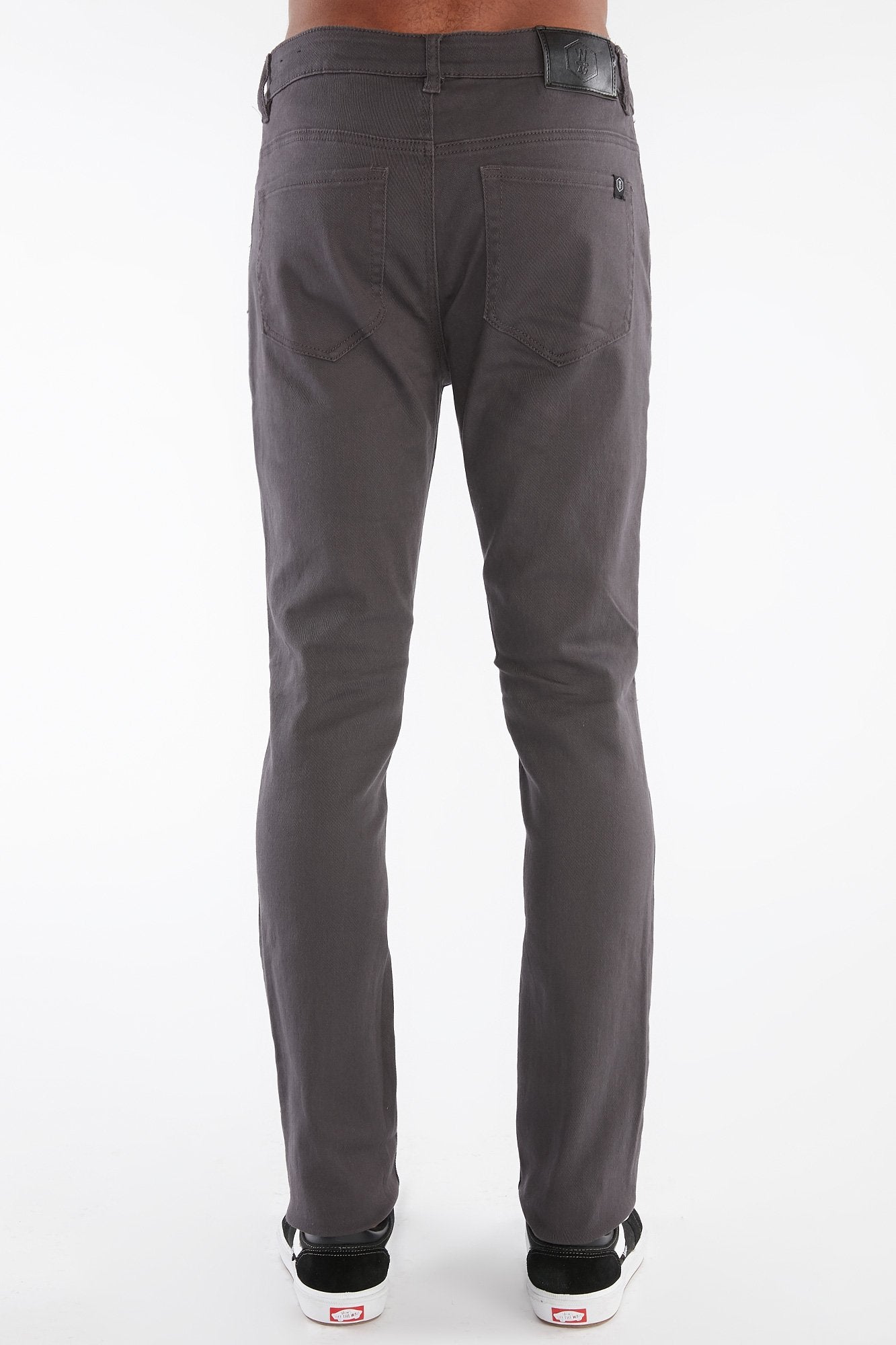 West49 Guys Skinny Bull Denim Charcoal Pants