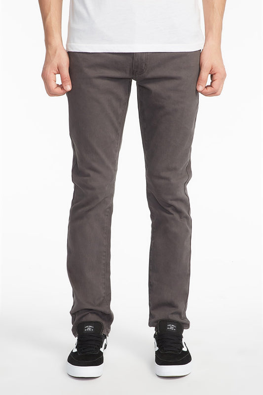 West49 Guys Charcoal 5 Pocket Twill Skinny Pant