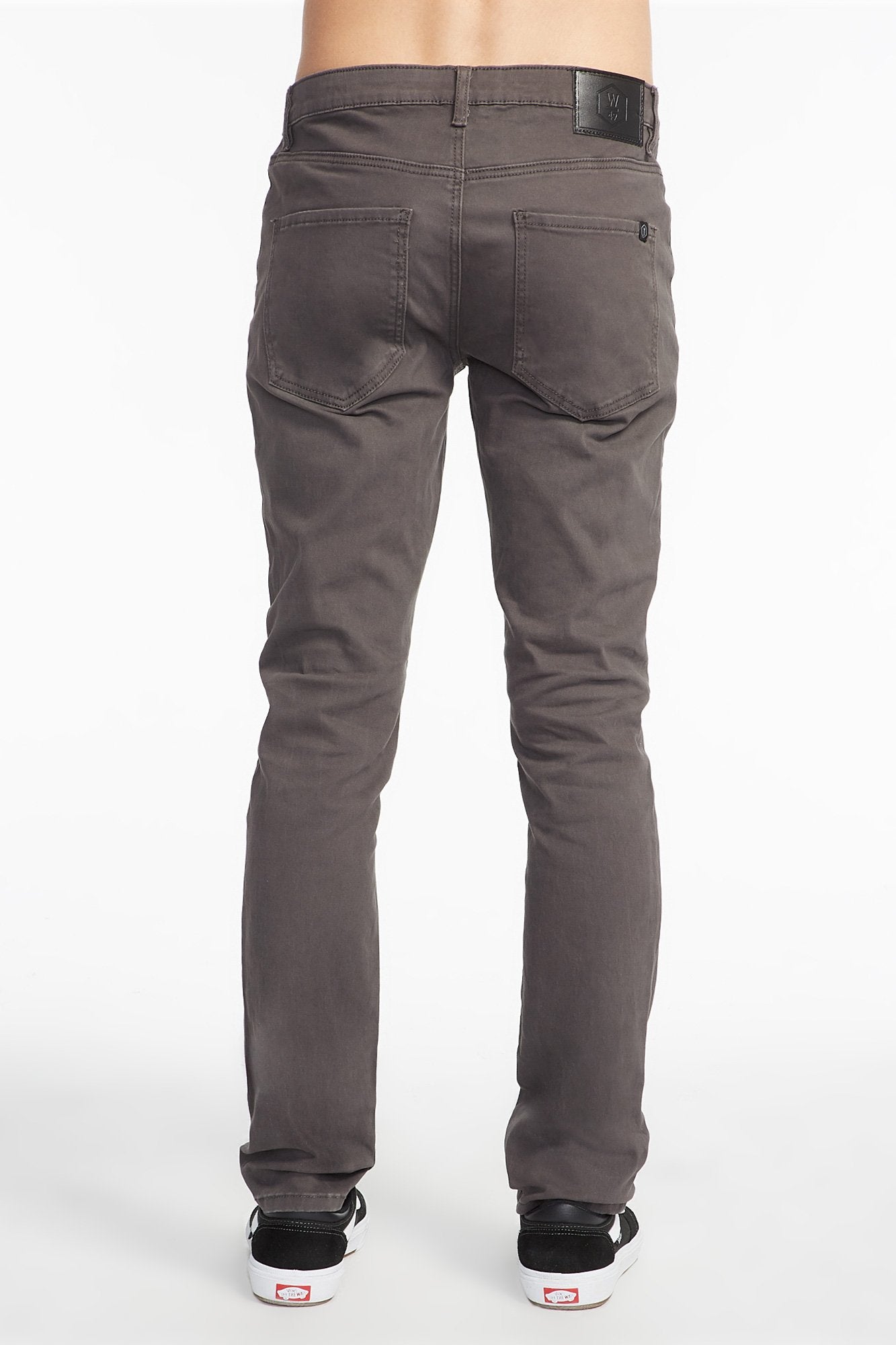 West49 Guys Charcoal 5 Pocket Twill Skinny Pant