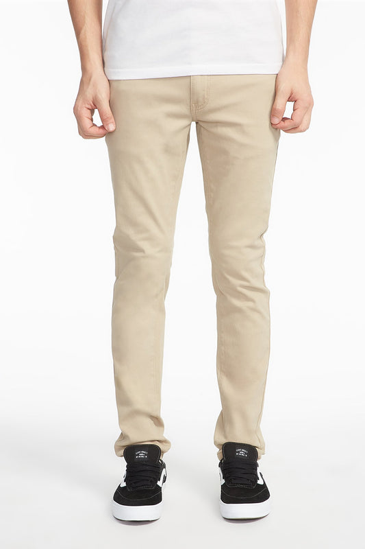 West49 Guys Khaki 5 Pocket Twill Skinny Pant