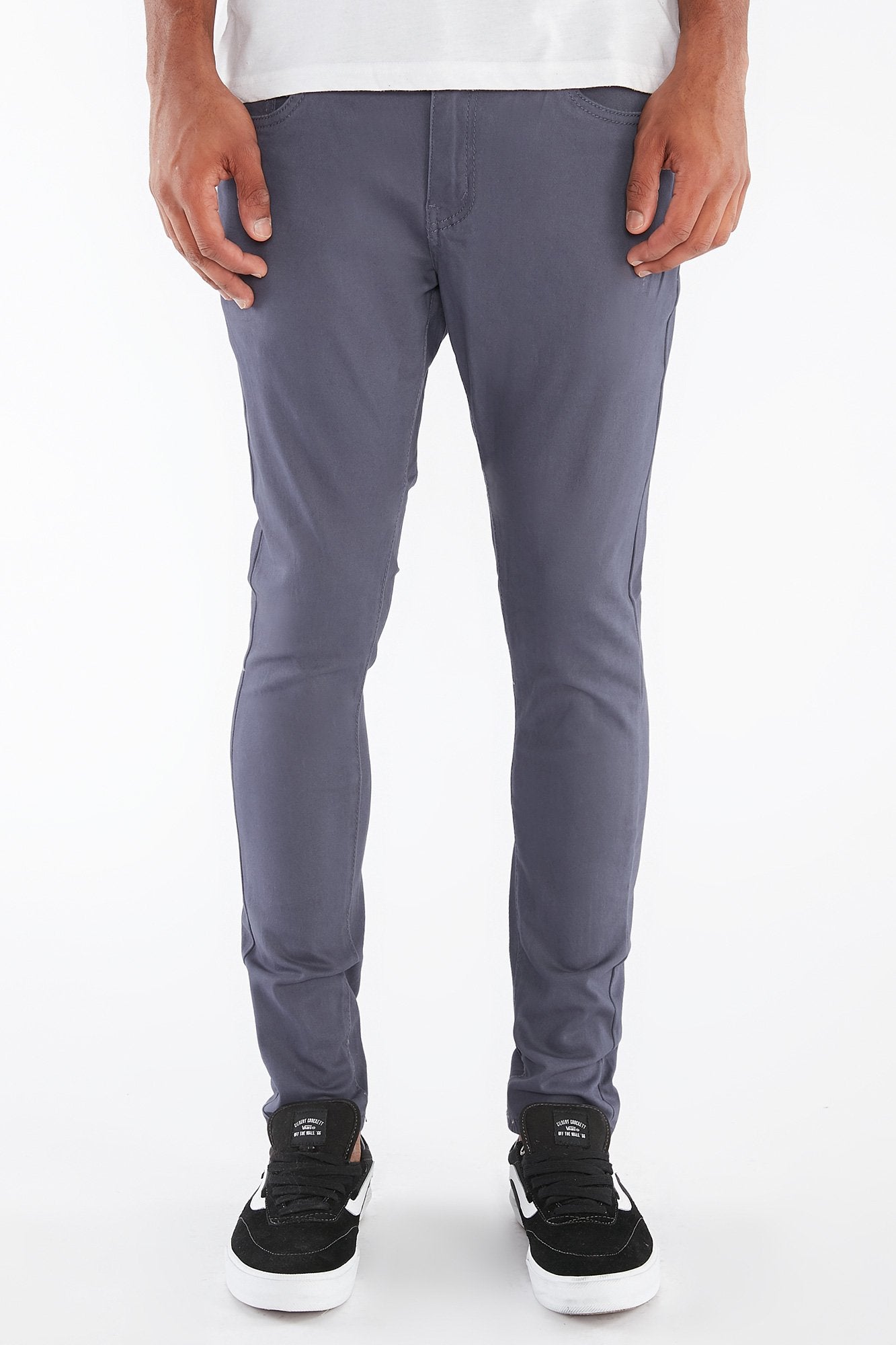 West49 Guys Blue Twill Super Skinny Pant