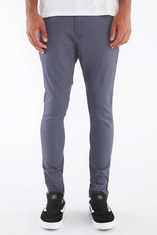 West49 Guys Blue Twill Super Skinny Pant