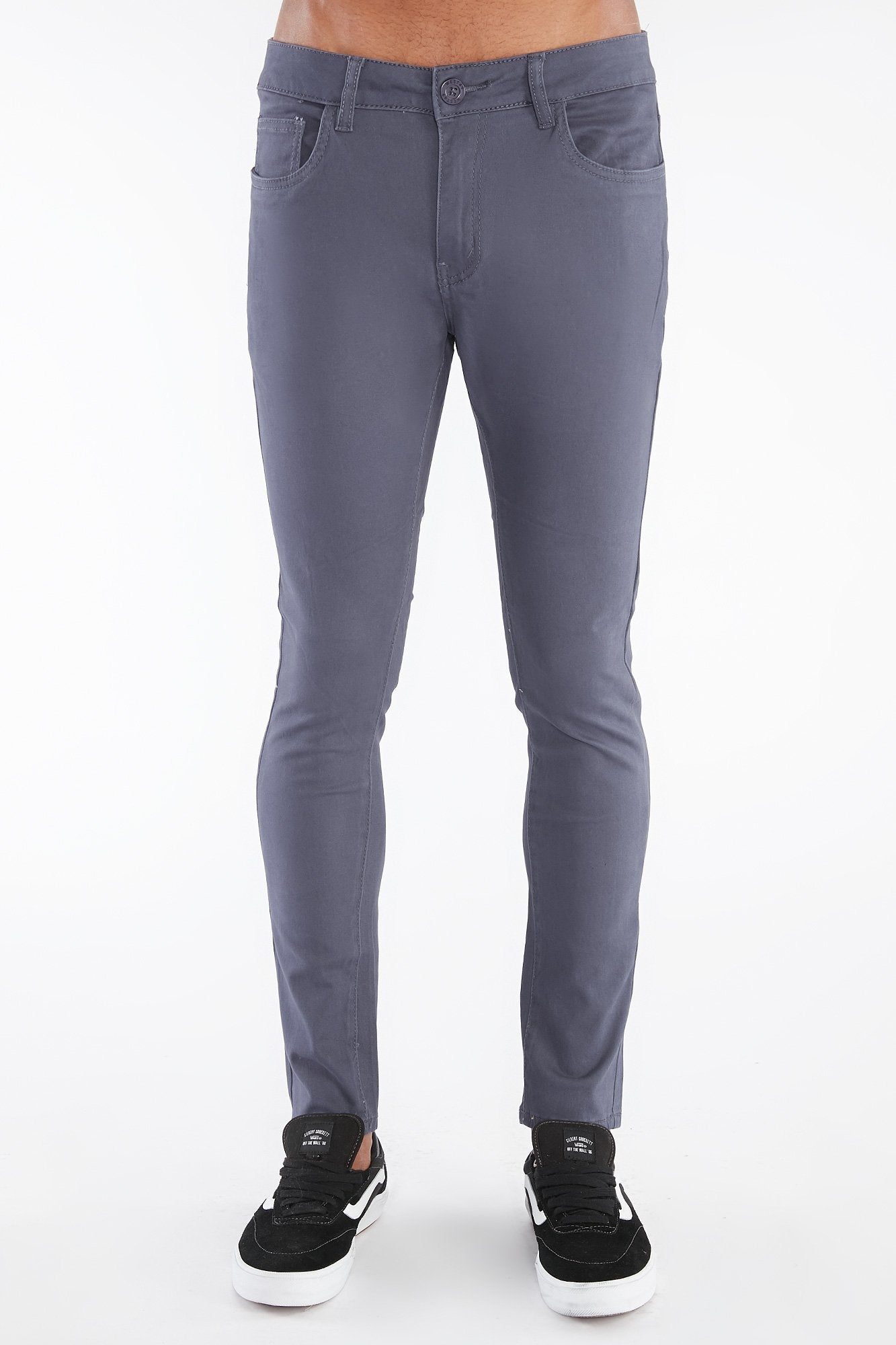 West49 Guys Blue Twill Super Skinny Pant