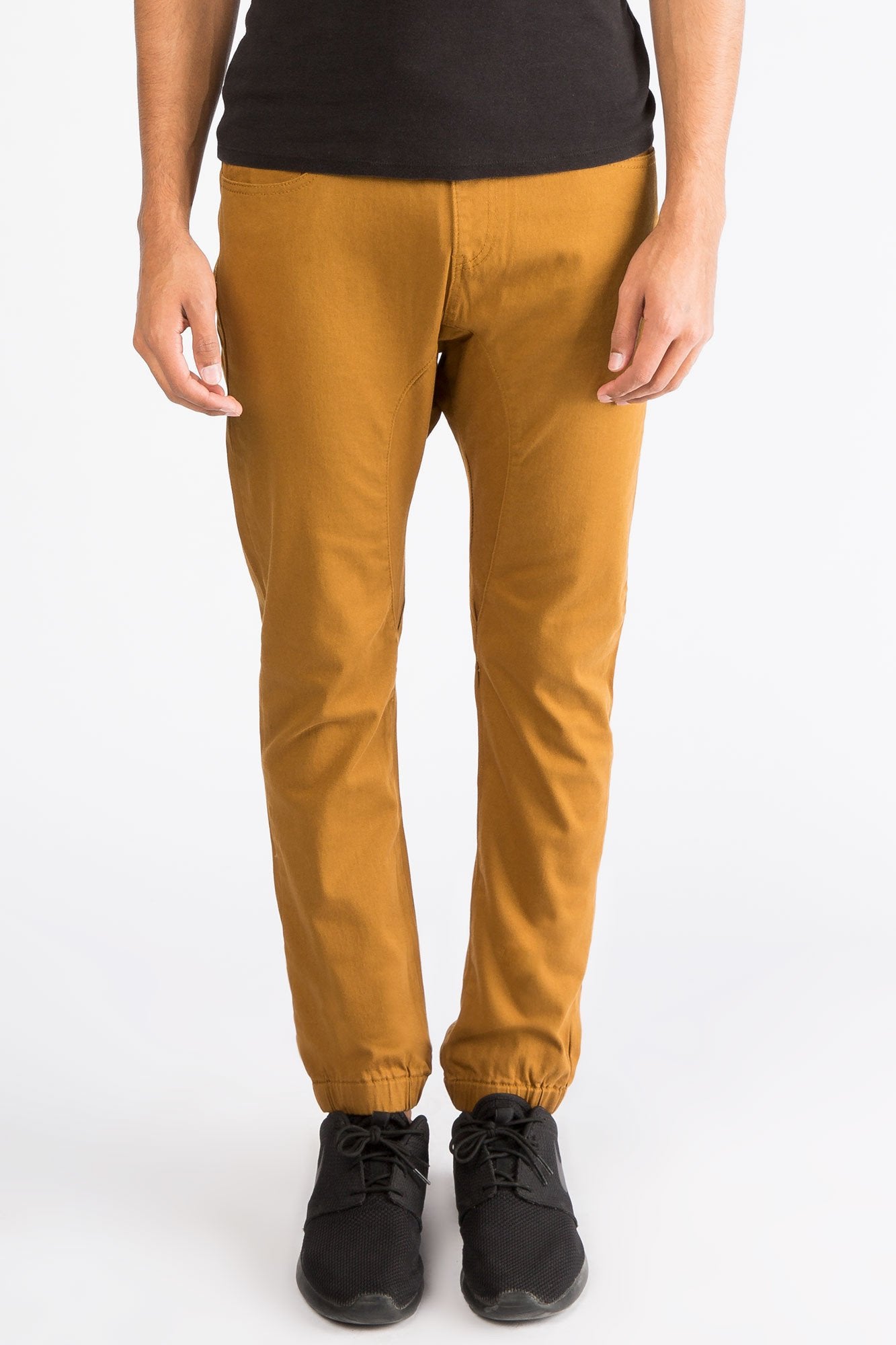 Zoo York Guys Brown 5 Pocket Joggers