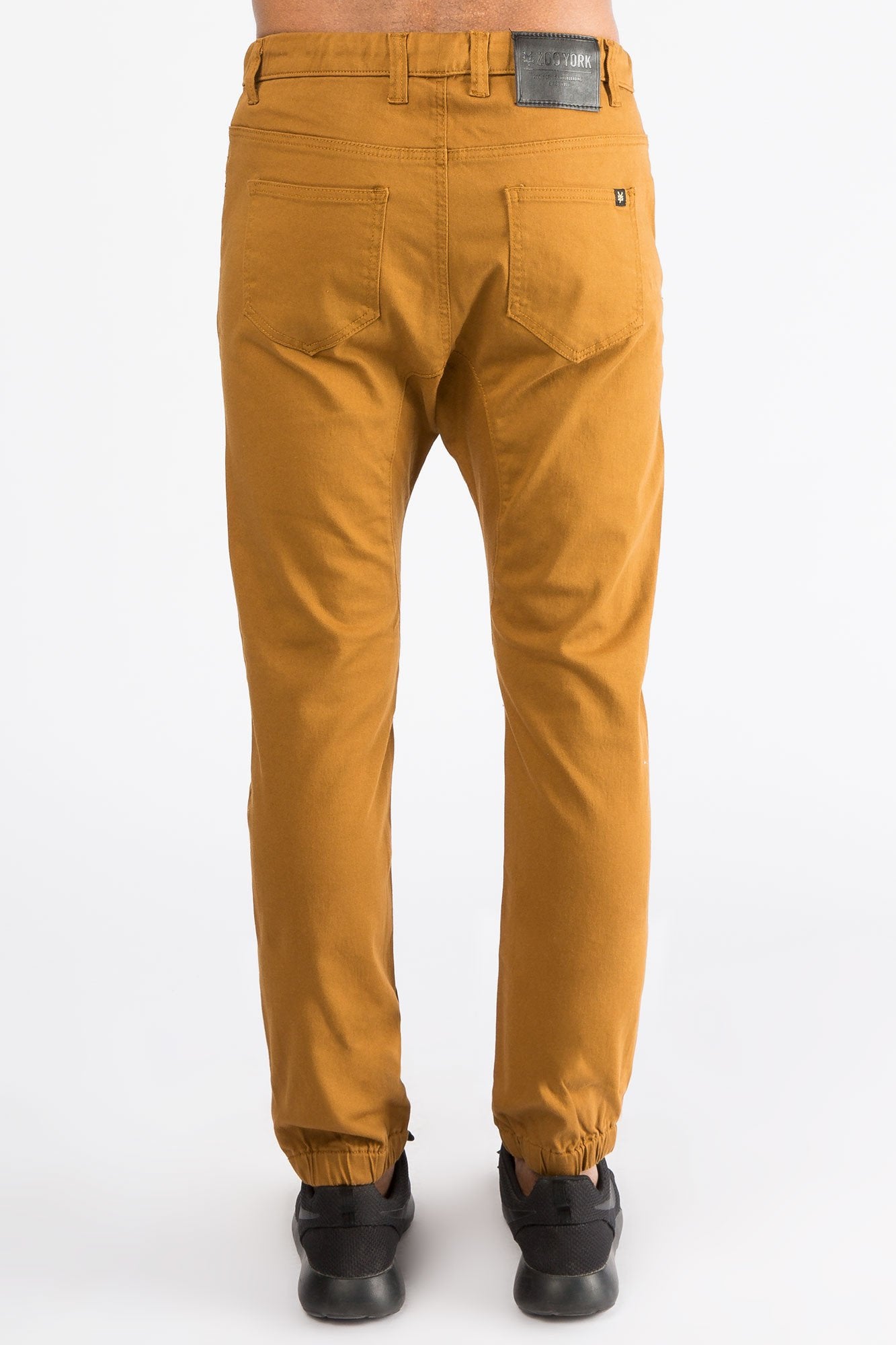 Zoo York Guys Brown 5 Pocket Joggers