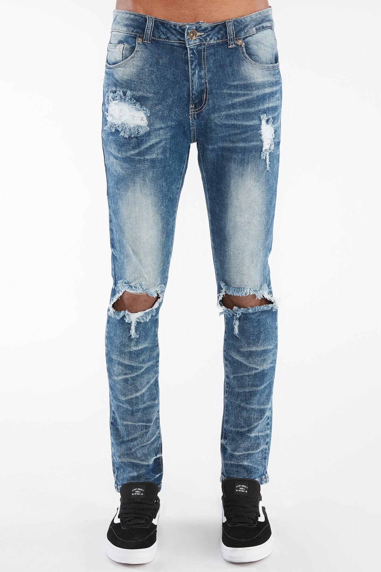 West49 Guys Destroyed Skinny Jeans