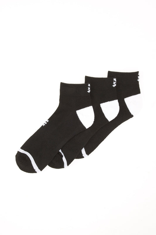 Zoo York Guys 3-Pack Logo Contrast Socks