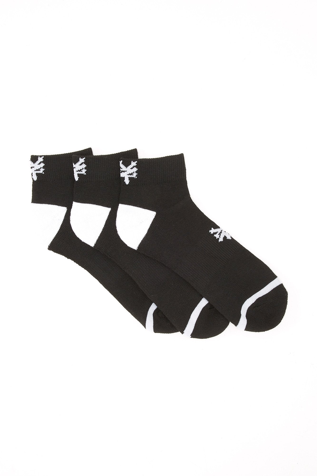 Zoo York Guys 3-Pack Logo Contrast Socks
