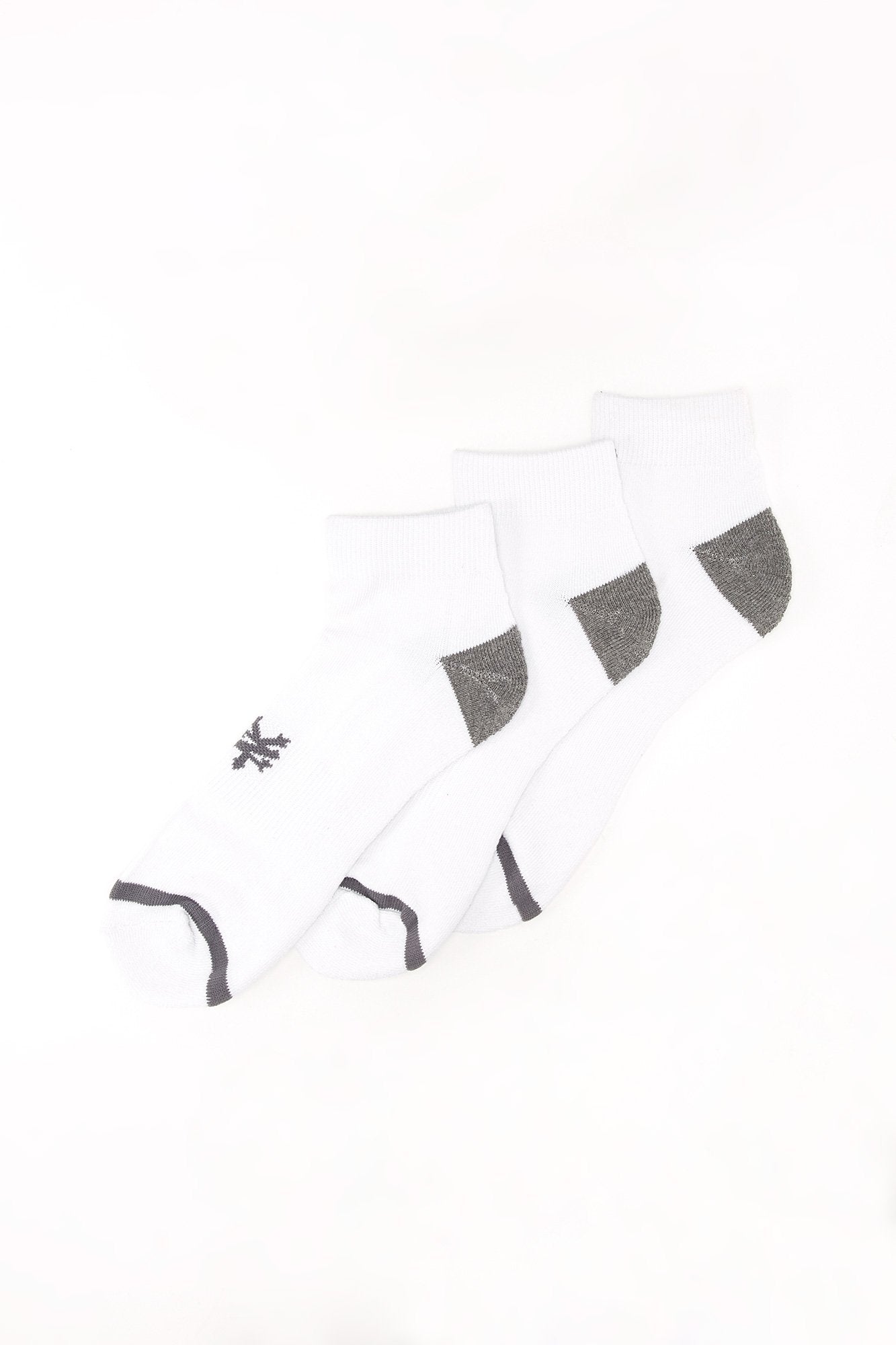 Zoo York Guys 3-Pack Logo Contrast Socks