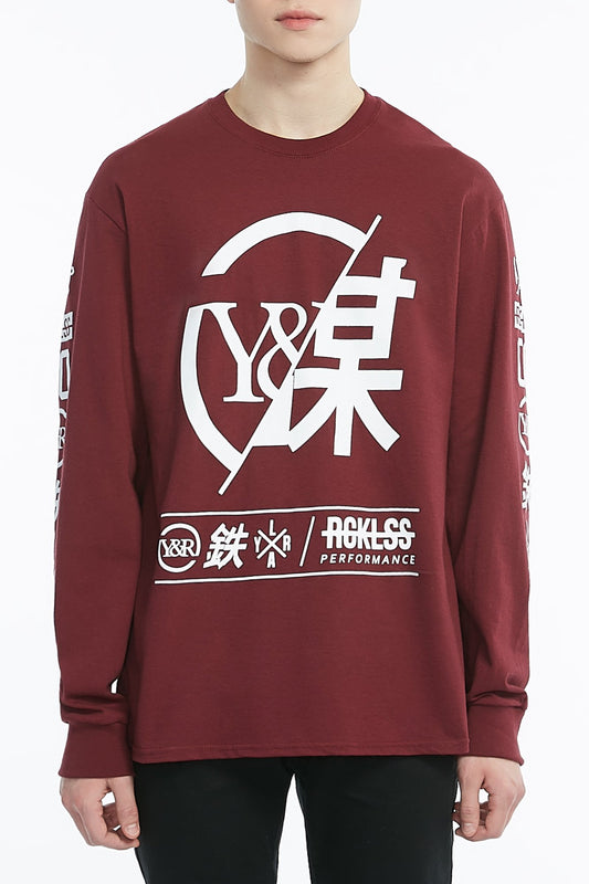 Young & Reckless Guys Foreign Exchange Long Sleeve Crew Tee